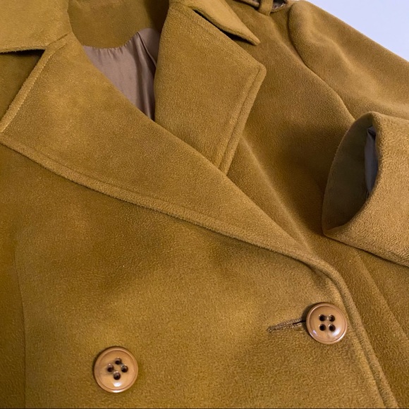 VINTAGE - DOUBLE BREASTED LONG COAT - Picture 4 of 10